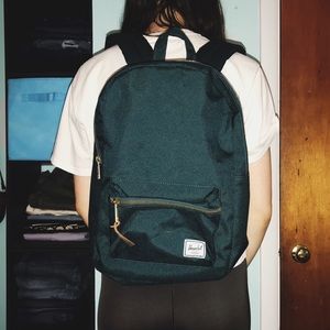 Teal Herschel backpack